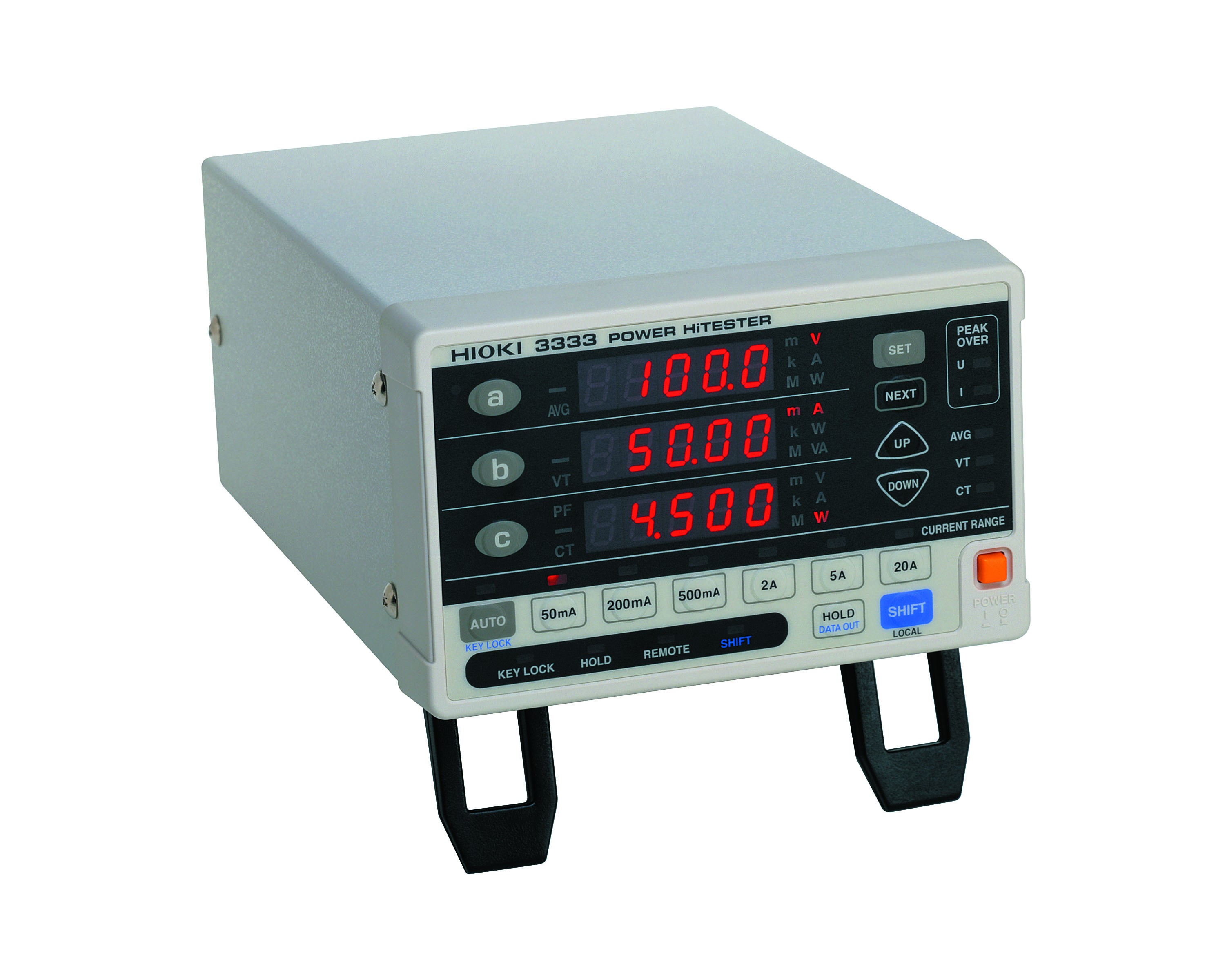 3333/-01 Power Meters 1-phase AC | เครื่องวัดกำลังไฟฟ้า AC สำหรับ 1 เฟส | HIOKI