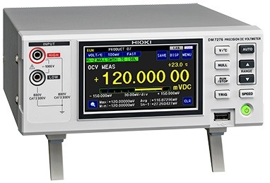 DM7276 Precision DC Voltmeter | โวลล์มิเตอร์แบบตั้งโต๊ะ | HIOKI