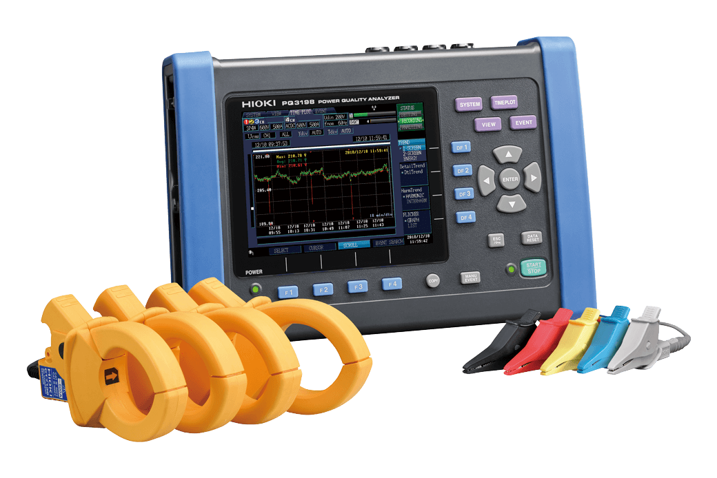 PQ3198 Power Quality Analyzer | เครื่องมือวิเคราะห์คุณภาพค่ากำลังไฟฟ้า | HIOKI