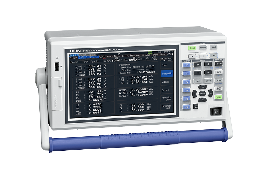 PW3390 Power Analyzers | เครื่องวิเคราะห์กำลังไฟฟ้า | HIOKI