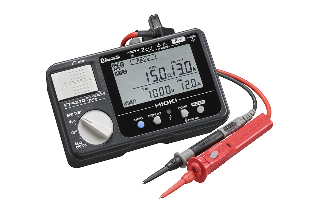 FT4310 Bypass Diode Tester | ดิจิตอลมัลติมิเตอร์สำหรับงานตรวจสอบ Solar cell | HIOKI