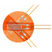 FRA (3 element (0° / 45° / 90°) | F series Foil strain gauge | สเตรนเกจสำหรับวัดค่าความเครียดของวัสดุ แบบ 3 แนวแรง | TML