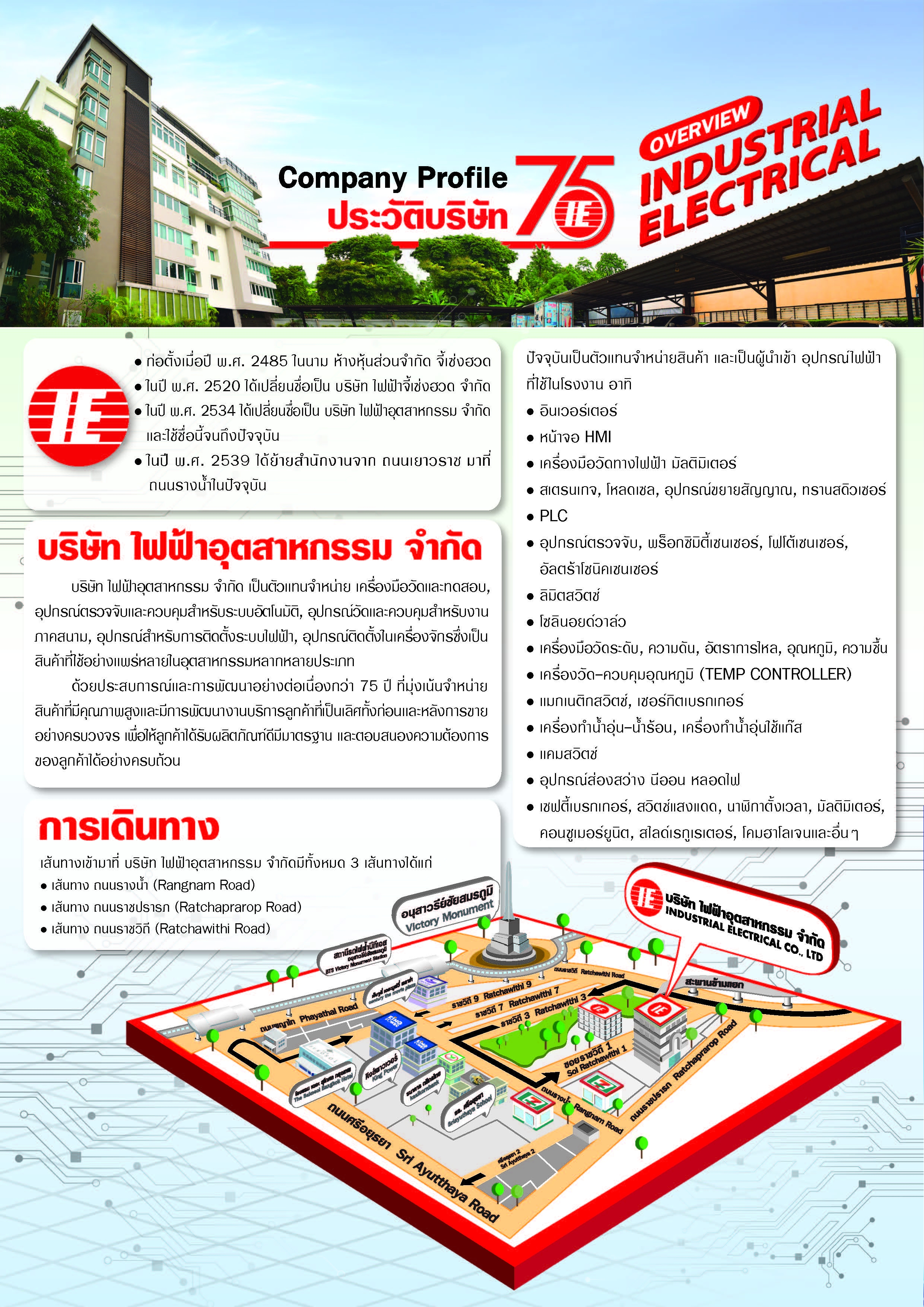 เกี่ยวกับไฟฟ้าอุตสาหกรรม